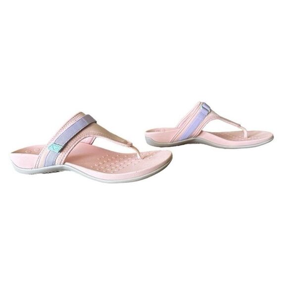 Vionic Women's Pink and Purple Tiffany Sandals - Picture 3 of 9